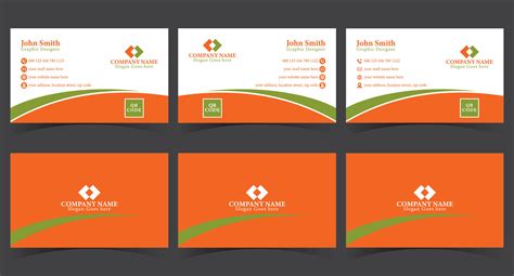 corporate name card design, business name card design, business card design template 29918803 ...