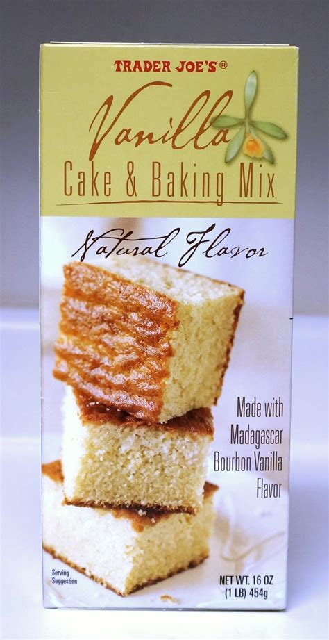 Exploring Trader Joe's: Trader Joe's Vanilla Cake & Baking Mix