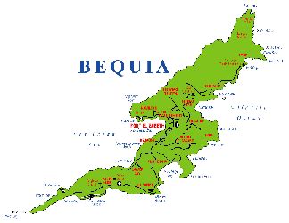 Bequia Tourism Association - island maps