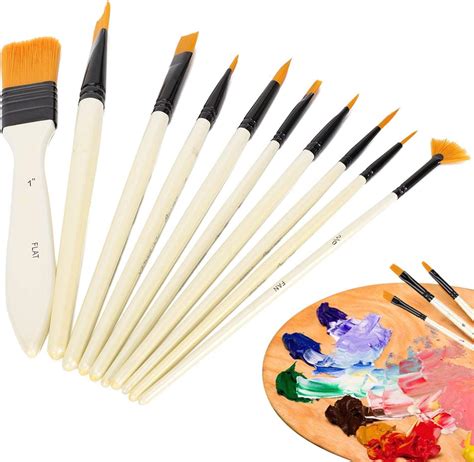 Paint Brushes Set, Gouache Painting Brush Artist Brushes, Art Supplies Sketching Art Tool for ...