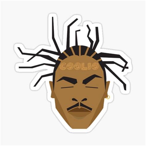 "Coolio Gangsta's Paradise Legend T-Shirt" Sticker for Sale by Stickers-oma | Redbubble