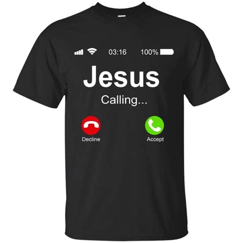 T Shirts Fashion 2019 Jesus is Calling Christian T shirt Unique Funny T ...