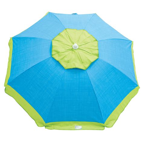 RIO Beach 6 ft Tilt Beach Umbrella with Sand Anchor and Wind Vents - Walmart.com - Walmart.com