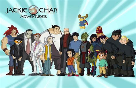 jackie chan: jackie chan adventures characters