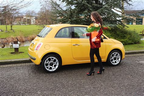 My New Car: Fiat 500 Lounge Countrypolitan Yellow