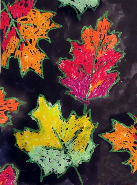 Fall Leaf Painting Project - Art Projects for Kids