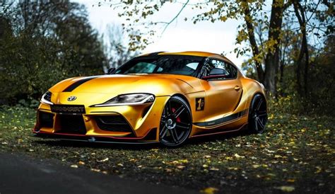 Tout l'or qui brille - Manhart GR 550 basé sur Toyota Supra!