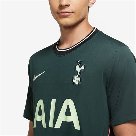 Nike Tottenham Hotspur 20/21 Away Stadium Shirt - Pro Green/Barely Volt ...