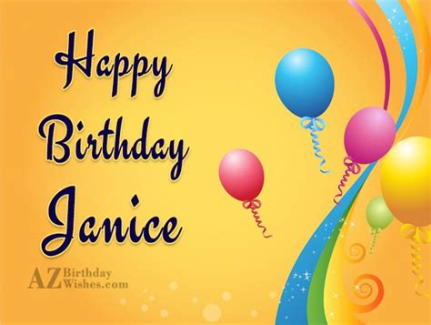 Happy Birthday Janice