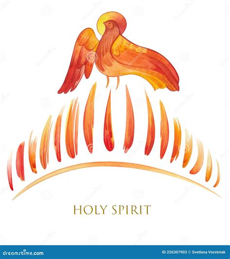 Illustration Of Pentecost Sunday Background Cartoon Vector ...