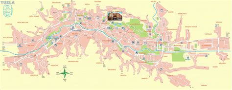 Tuzla Mapa | Gugl Mapa