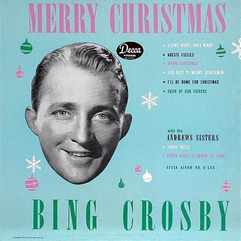 Bing Crosby - Merry Christmas Lyrics and Tracklist | Genius