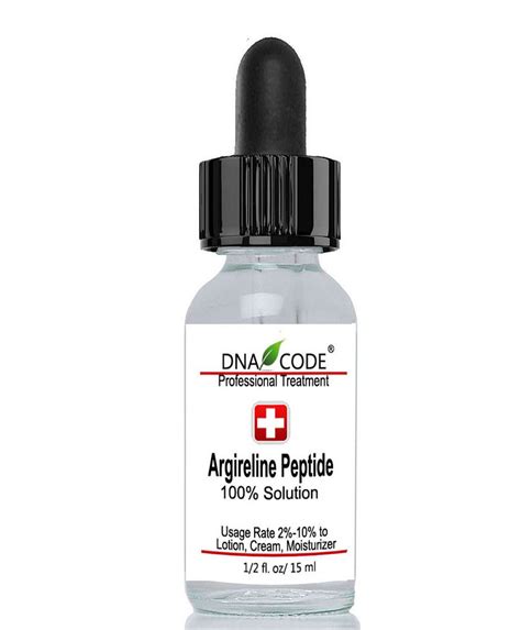 15 ml- DIY Argireline Peptide 100% Solution Serum Booster Add to Your own cream | eBay