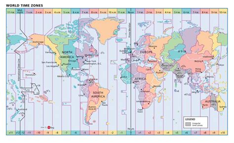 Large Printable Us Time Zone Map - Printable US Maps