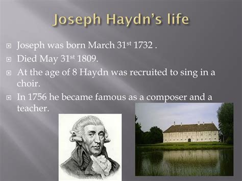 PPT - Joseph Haydn PowerPoint Presentation, free download - ID:4448489