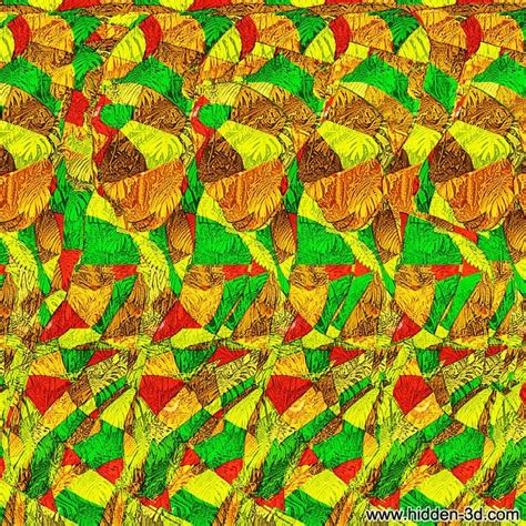 Stereogram by 3Dimka: Why the gorilla is puzzled. Tags: puzzle gorilla ...