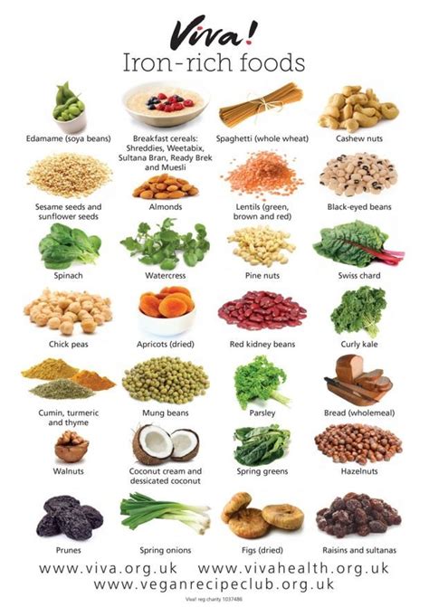 Image result for foods rich in iron | Foods with iron, Foods high in iron, Iron rich foods