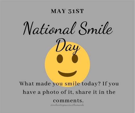 Pin by Nikki McCarthy on Interactive posts | National smile day ...