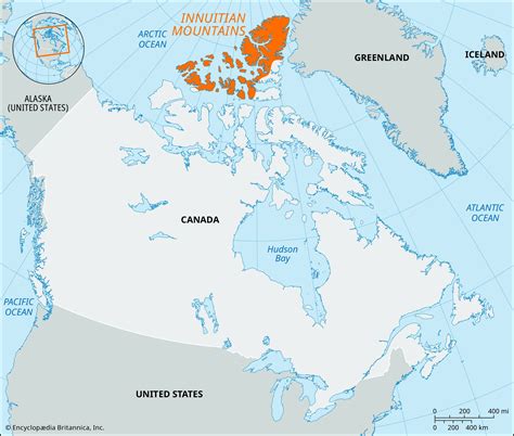 Innuitian Mountains | Canada, Map, & Facts | Britannica