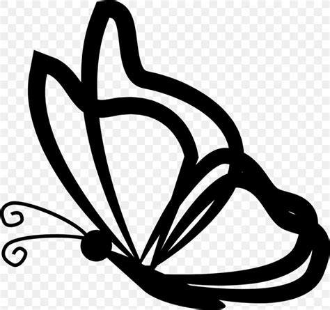 Butterfly Coloring Book Clip Art, PNG, 981x922px, Butterfly, Artwork, Black And White, Coloring ...