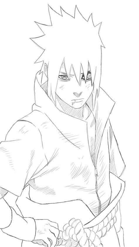 Pin by Daniel Rodriguez on dessin kevin | Naruto sketch, Sasuke drawing sketches, Sasuke rinnegan