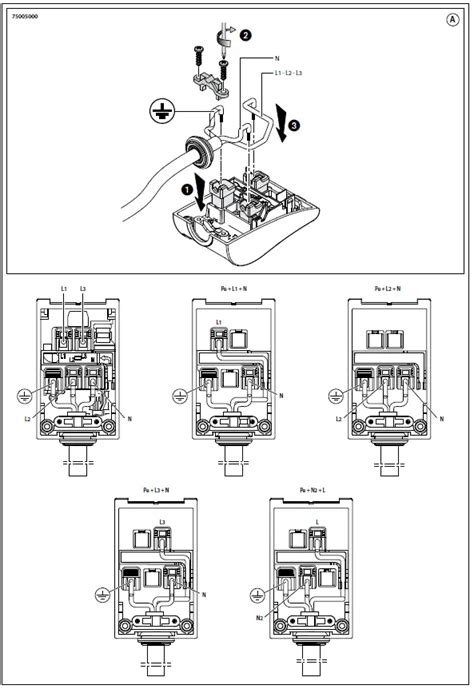 bticino 75005000 Zucchini Plug 16A with Selection Phase Instruction Manual