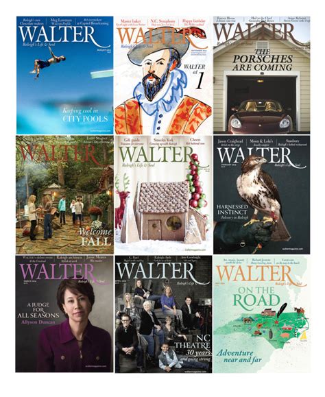 The First 10 Years of WALTER Covers - WALTER Magazine