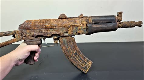 Very Rusty AK-47 Airgun Restoration - YouTube