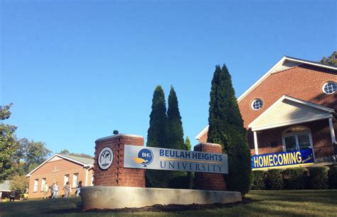 Campus Sign 2 | Beulah Heights University Inc