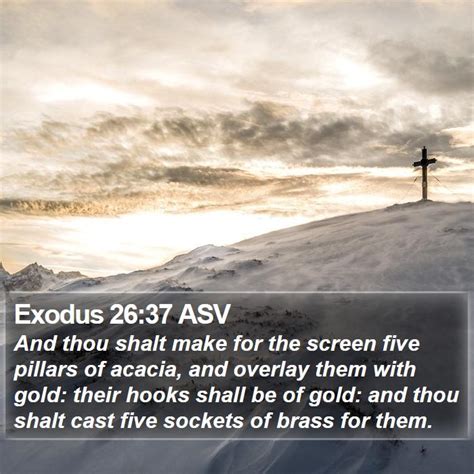 Exodus 26 Scripture Images - Exodus Chapter 26 ASV Bible Verse Pictures