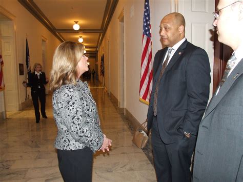 Indiana delegation in action with Congressman André Carson during the ...