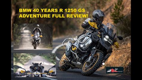 2021 BMW R 1250 GS Adventure 40 Years Edition Review - YouTube