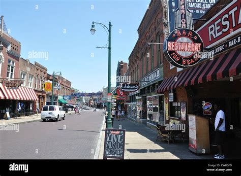 Historic downtown Memphis, Tennessee, USA Stock Photo - Alamy