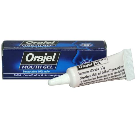 Orajel for toothache relief