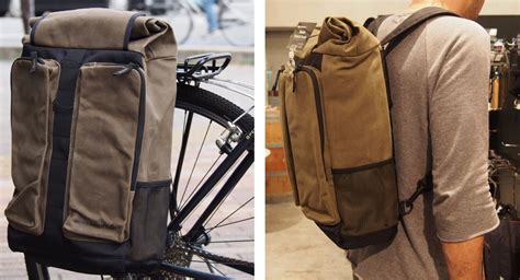 15 Convertible Backpack Panniers That Can Be Strapped to Your Back or Bike - CYCLINGABOUT.com