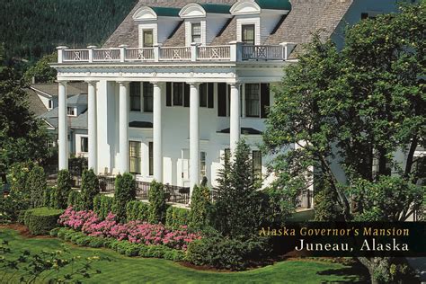 Alaska Governor's Mansion – Juneau, Alaska – Postcard PC155Mark Kelley ...