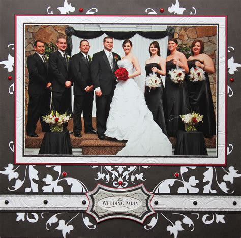 The Wedding Party - Scrapbook.com | Wedding scrapbook, Wedding scrapbooking layouts, Wedding ...