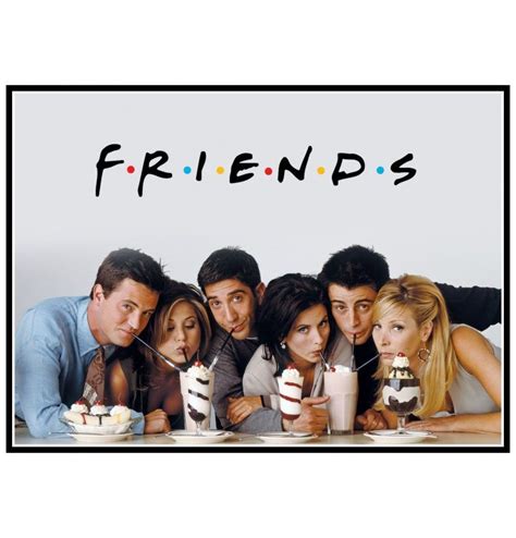 Friends - Tv Series Desert Poster Print And Canvas Print – Poster ...