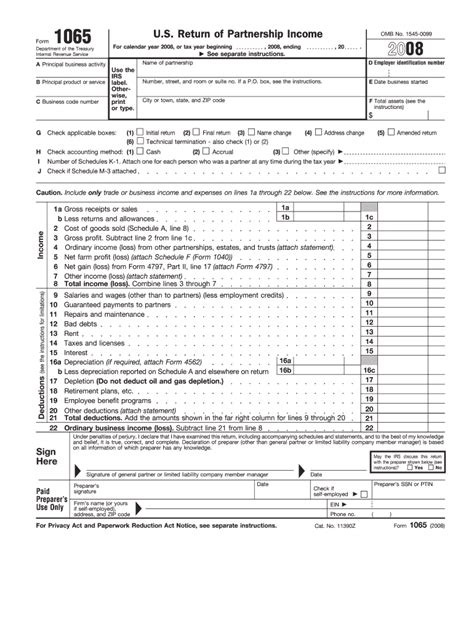 Ir's 1065 Form - Fill Out and Sign Printable PDF Template | airSlate ...