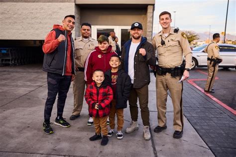 UFC & LVMPD 2022 "Holiday Shopping Event" | UFC