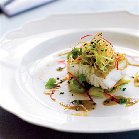 Grouper with Cucumber Salad and Soy-Mustard Dressing Recipe - Dale Gartland