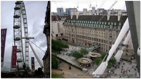 Las imágenes que yo veo: Londres. El ojo de Londres, el que todo lo ve. London eye, the all-seeing