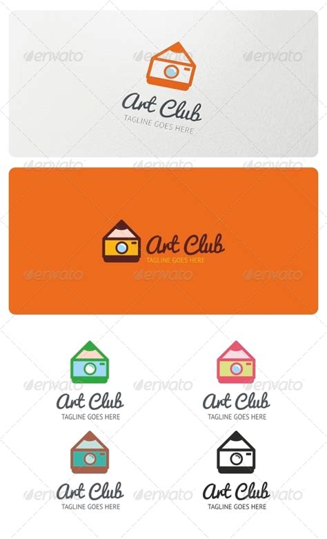 Art Club Logo Template by bicone | GraphicRiver