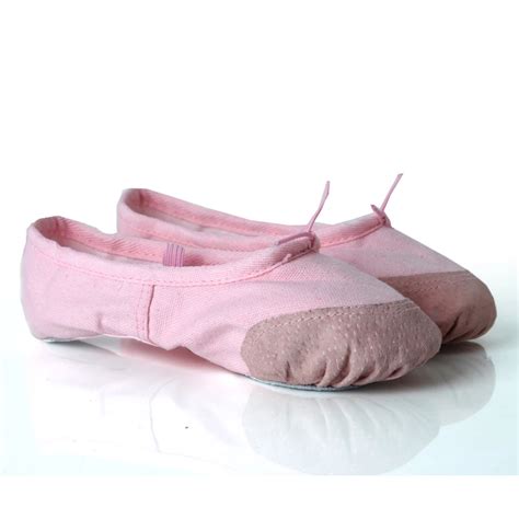 Child and Adult Ballet Pointe Dance Shoes Canvas Flat Slippers ...