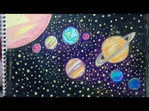 YouTube | Space drawing, Easy drawings planets, Easy space drawings