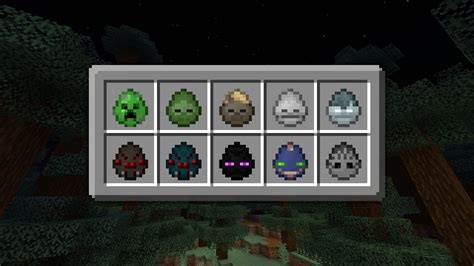 Unique Spawn Eggs Minecraft Texture Pack