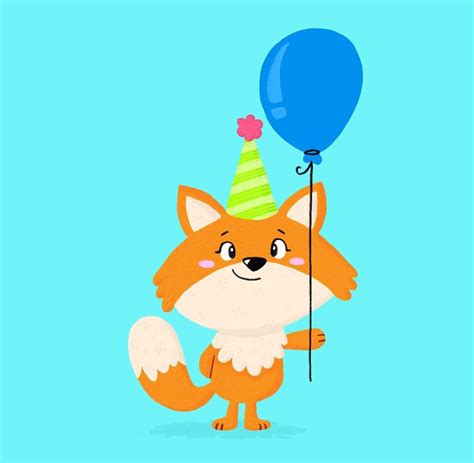 Little Party Fox Birthday Pins, Happy Birthday Cards, Birthday Greetings, Birthday Greeting ...