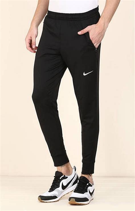 NIKE Men's Black Gym Track Pants