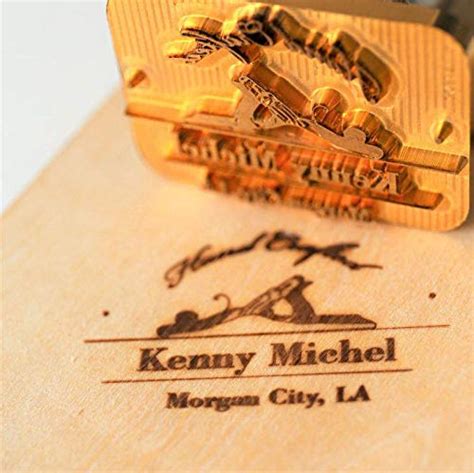 Buy Custom Logo Wood Branding Iron,Durable Leather Branding Iron Stamp,BBQ Heat Stamp Including ...