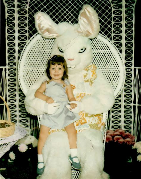 57 Vintage Easter Bunny Pics That Will Give You Nightmares | Bored Panda